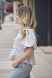 Kemp Striped Top