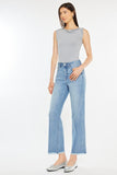 Almada High Rise Slim Wide Leg Jeans