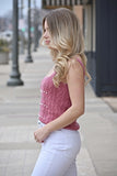 Josephine Pearl Sweater Tank Top